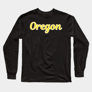 Oregon Script Long Sleeve T-Shirt